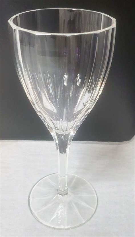 Noritake Kincaid Wine Goblets Glasses Lead Crystal Set Of 4 Ebay