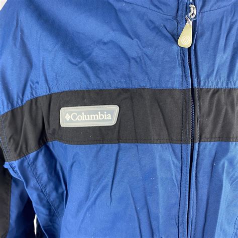 Columbia Sportswear Company Mens Size Large Jacket Blue Vintage Coats