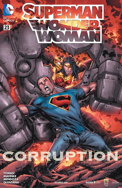 Weird Science Dc Comics Supermanwonder Woman 23 Review