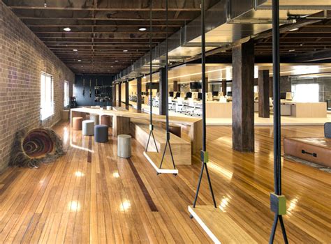 Old Factory Turned To Cozy Office Space Interiorzine