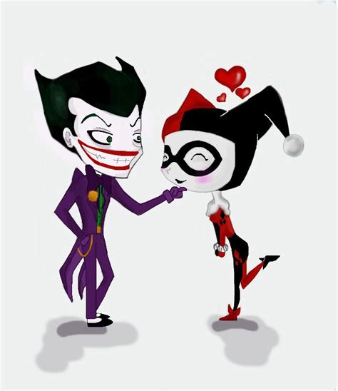 Chibi Joker And Harley By Ximejackson On Deviantart