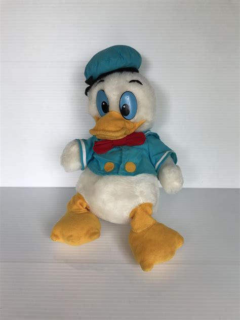 Donald Duck Stuffed Animal Vintage Plush Animal Vintage Etsy