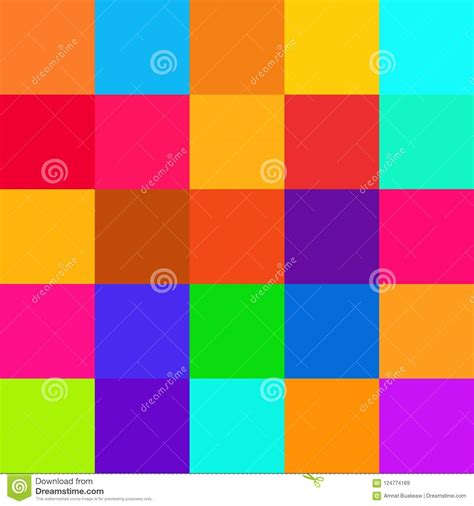 Colorful Squares Colors Background Block Soft Pastel Bright Stock