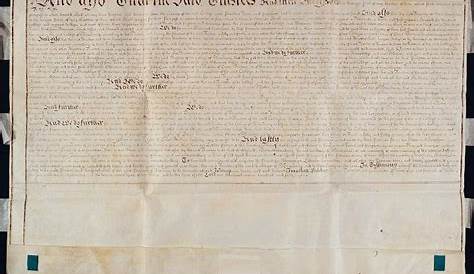 who signed the charter of 1732
