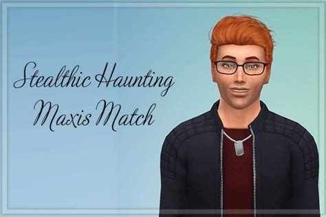 Stardust Stealthic Haunting Hairstyle Retextured Sims 4 Hairs