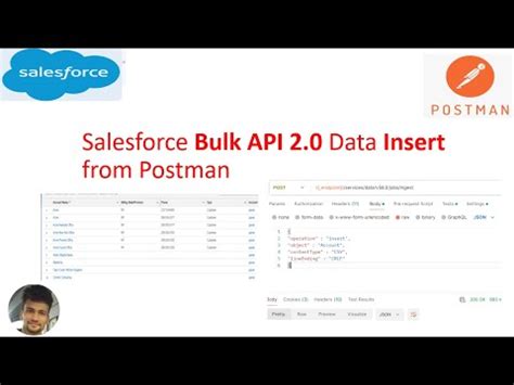 How To Insert Bulk Data Using Bulk API 2 0 In Salesforce From Postman