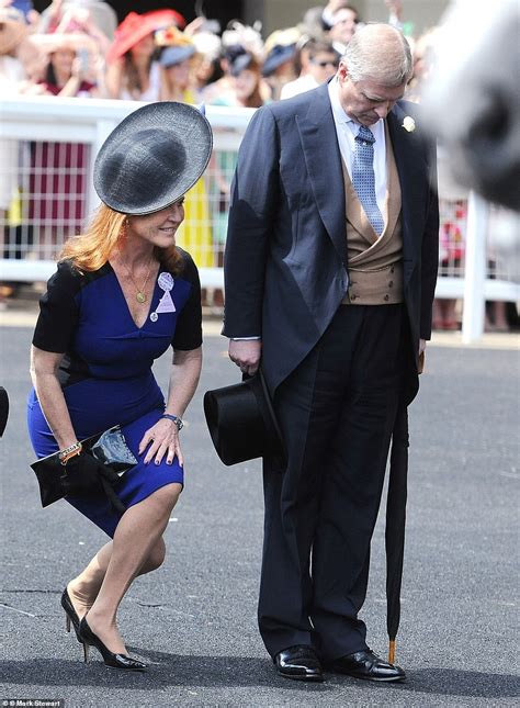 Dropping Down Sarah Ferguson The Former Duchess Of York Sweeps The