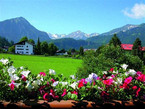 Oberstdorf Town Bavaria In Germany Places To Visit Natural Landmarks