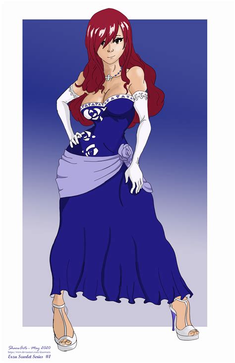 Erza Scarlet 1 Dress By Shaowarts On Newgrounds