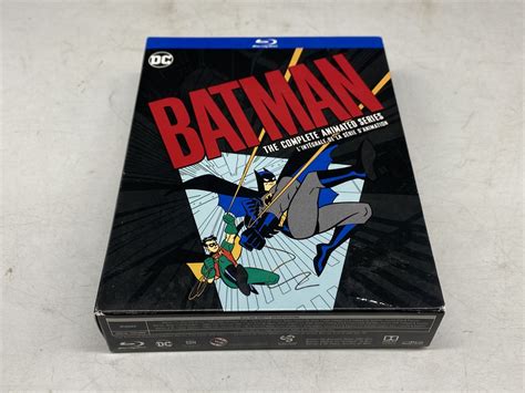Urban Auctions Batman The Animated Series Blu Ray Box Set Discs