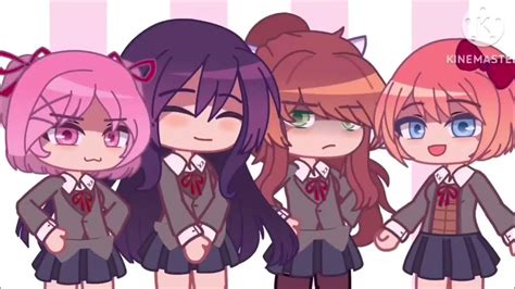 A Little Bit Of Monika Gacha Club Ddlc Tw Hangng And Sucde