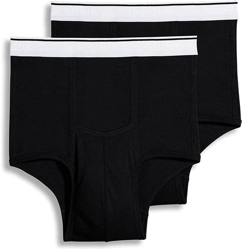 jockey men s underwear big man pouch brief 2 pack black 5xl uk clothing
