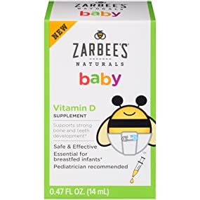 Gordon cm, feldman ha, sinclair l, et al. Amazon.com: Zarbee's Naturals Baby Vitamin D Supplement, 0 ...