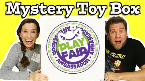 Play Fair Mystery Toy Box Unboxing Youtube