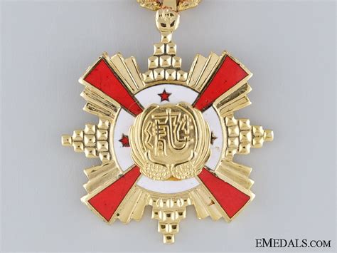 A Taiwanese Air Force Distinguished Service Medal First Class