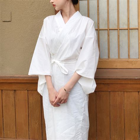 Juban White Traditional Kimono Inner Dress White Juban Kimono Etsy
