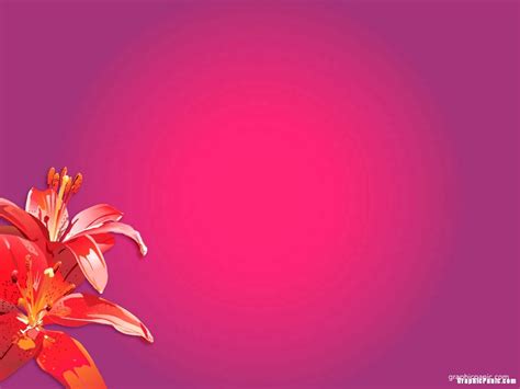 Red Flower Background