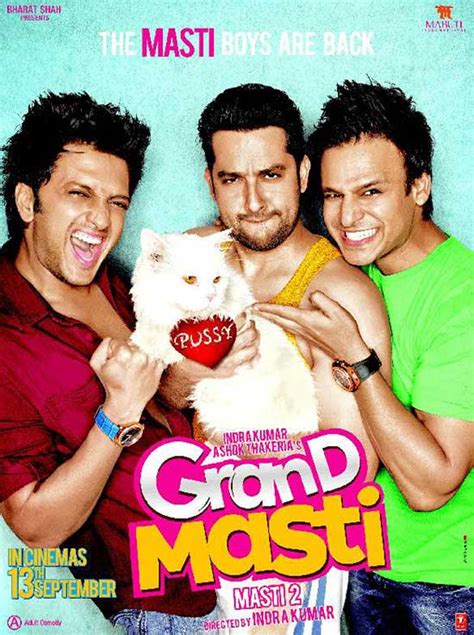 Movie Hub Grand Masti Hindi Movie First Look Poster Masti 2