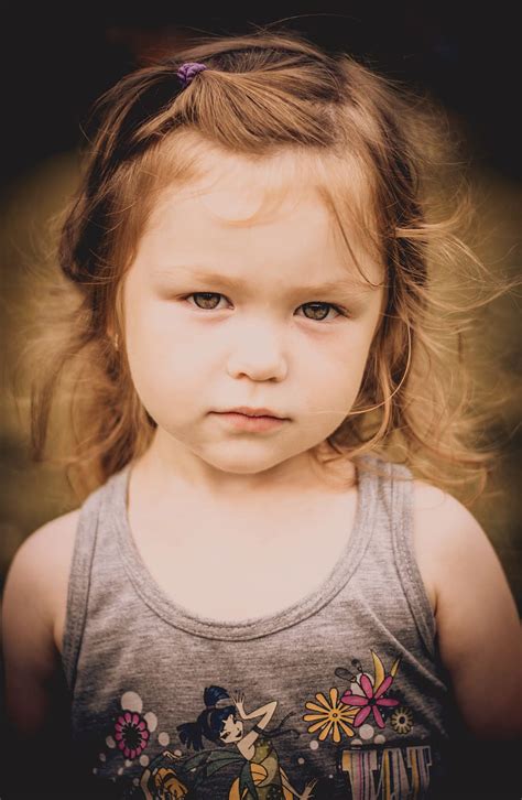 Little Girls With Light Brown Hair