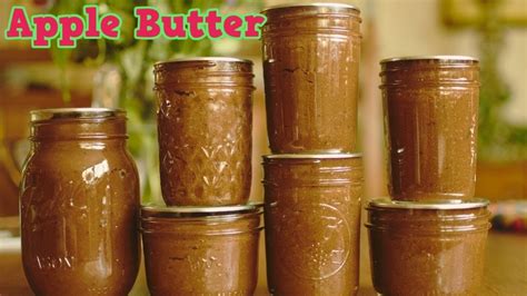 Water Bath Canning Apple Butter Beginner Canning Recipe Youtube