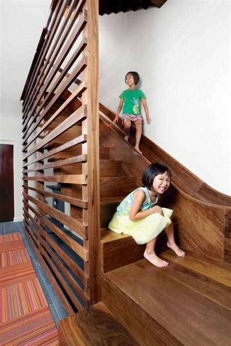 Awesome Stairs With Slides