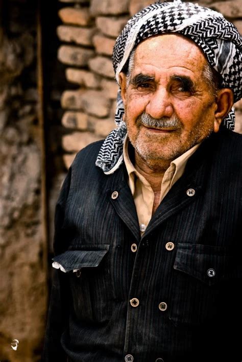 old man with images old faces the kurds old men