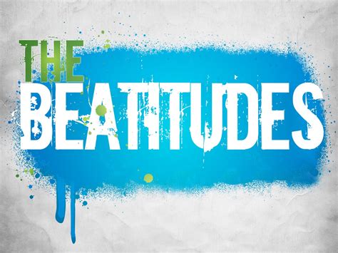 The Beatitudes Part 1