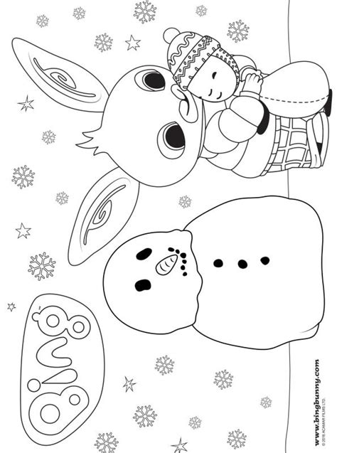 Kids N Coloring Page Bing Bunny Bing 22