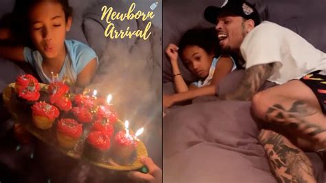 Chris Brown Wakes Daughter Royalty Up To Wish Her A Happy 8th B Day 🎂