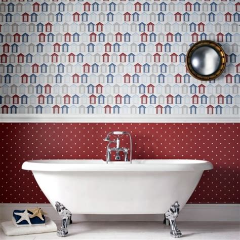 21 unusual ideas wallpaper in the bathroom – stylish and refreshing | Avso