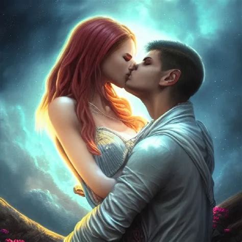 kiss in the moonlight by elsheratayn on deviantart