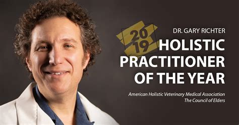 Veterinary surgeon in oakland, california. Dr. Gary Richter receives the Holistic Practitioner of the ...