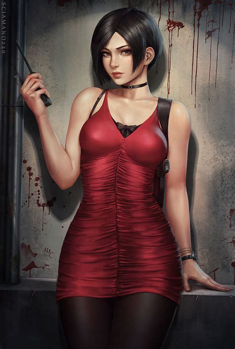 Ada Wong Re2 2v By Sciamano240 On Deviantart