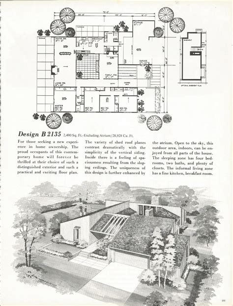 Our modern homes make strong architectural statements with flexible interior spaces. Vintage House Plans: New and Refreshing Mid Century ...
