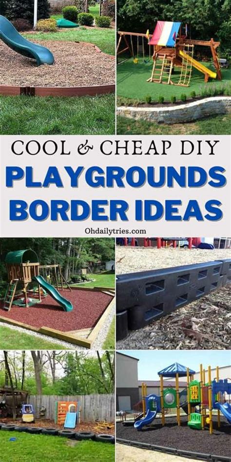Check spelling or type a new query. Awesome DIY Playgrounds Border Ideas