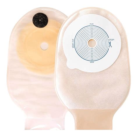 Bolsa Colostomia Con Placa Recortable + Filtro Olor Y Gases | Mercado Libre