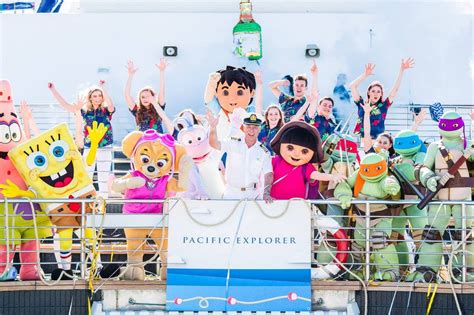 Nickalive Pando Cruises Australia Animates Guests With New Nickelodeon