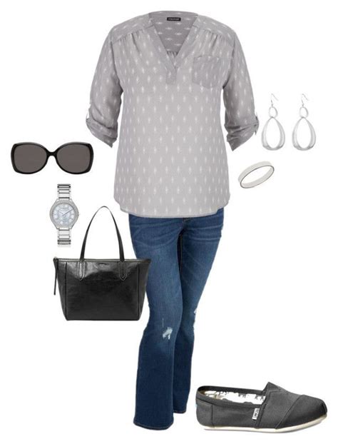 Plus Size Fall Outfit By Jmc6115 On Polyvore Mom Outfits Fall