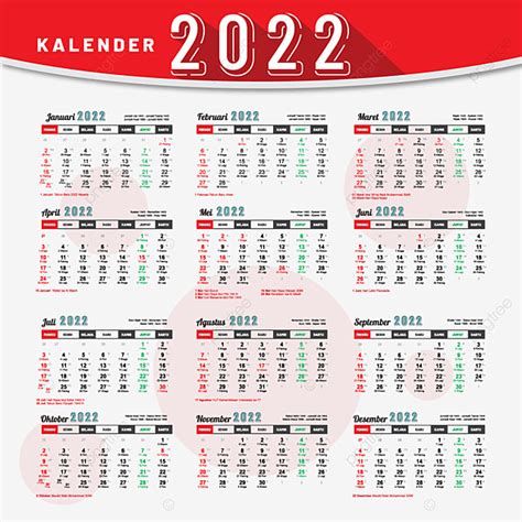 Kalender 2022 Indonesia Kalender 2022 Lengkap Hari Libur Nasional Riset
