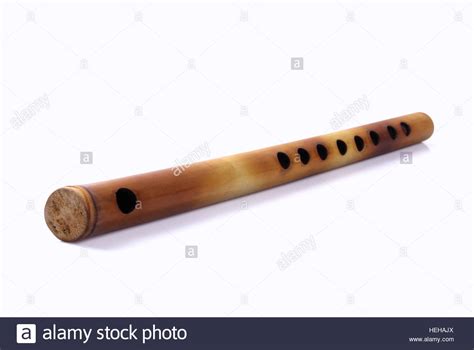 Indian Handmade Flute Stock Photo Alamy