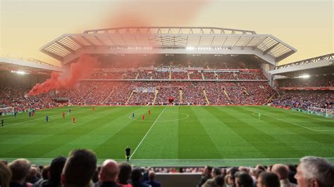 1920x1080 px Anfield Road liverpool Liverpool FC soccer Stadium High ...
