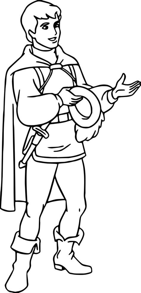 We have lots of coloring pages for boys, adults, teens, and all children in general. nice Snow White And The Prince Hat Coloring Page ...