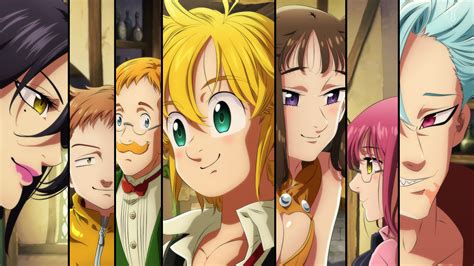 The seven deadly sins, anime, hd, 4k, 5k, 8k. Nanatsu No Taizai Seven Deadly Sins Characters UHD 4K Wallpaper | Pixelz