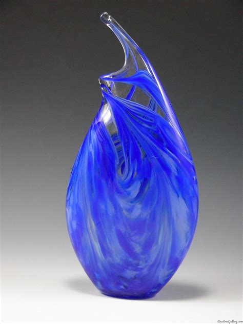 Wave Vase Rosetree Blown Glass Vasi