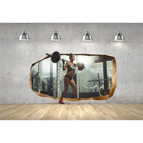 Startonight D Mural Wall Art Photo Decor Sexy Girl At And Gym Amazing