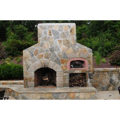 Wood fired pizza oven indoor outdoor home commercial. Outdoor Fireplaces With Pizza Oven | Stone outdoor ...