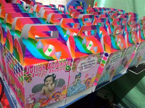 Lootbags Batangas Crafty Party Prints Candyland Theme Party Box Or