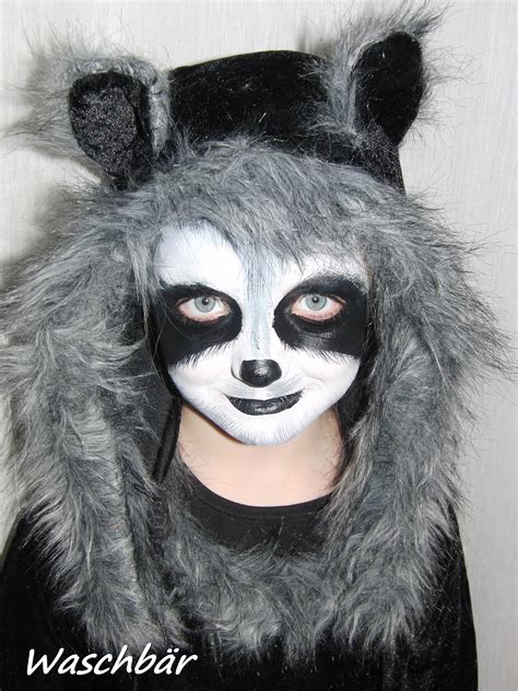 Raccoon Makeup Costume