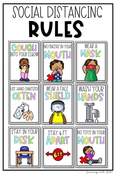 Maybe you would like to learn more about one of these? SOCIAL DISTANCING RULES in 2020 | Classroom rules, Social ...