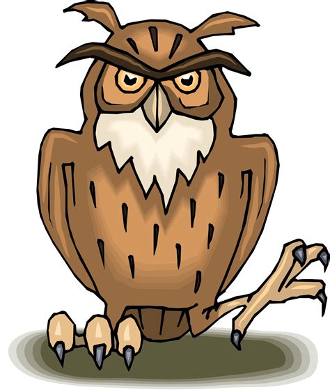 Pictures Of A Cartoon Owl Clipart Best